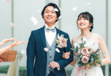 結婚式の新郎新婦