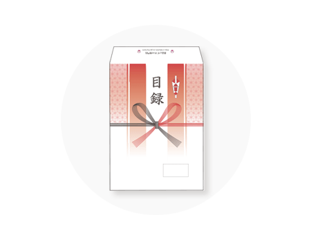 カタログ付き目録のイメージ