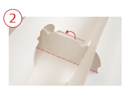 A4パネルの組み立て方法手順2