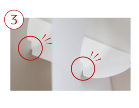 A4パネルの組み立て方法手順3