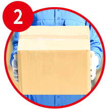 商品が届くイメージ