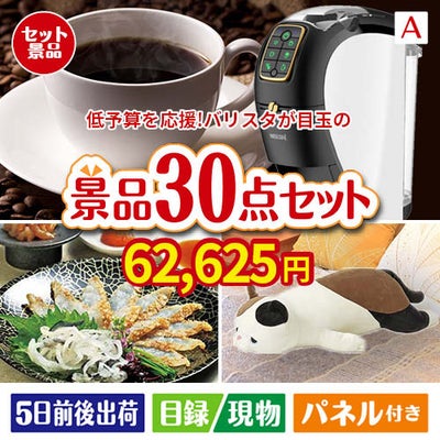 予算の少ない幹事さま応援景品 ネスカフェ バリスタ スリム 30点セットA