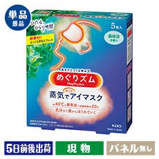 花王 めぐりズム 蒸気でホットアイマスク(5枚)