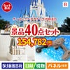 ディズニーペアチケットが目玉の家電もグルメも大満足の豪華景品40点セットB