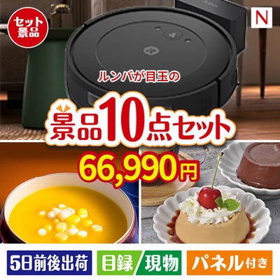 ロボット掃除機 ルンバが目玉の便利で嬉しい景品10点セットN